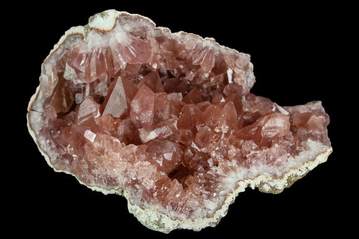 Pink Amethyst Geode Section - Argentina #124167